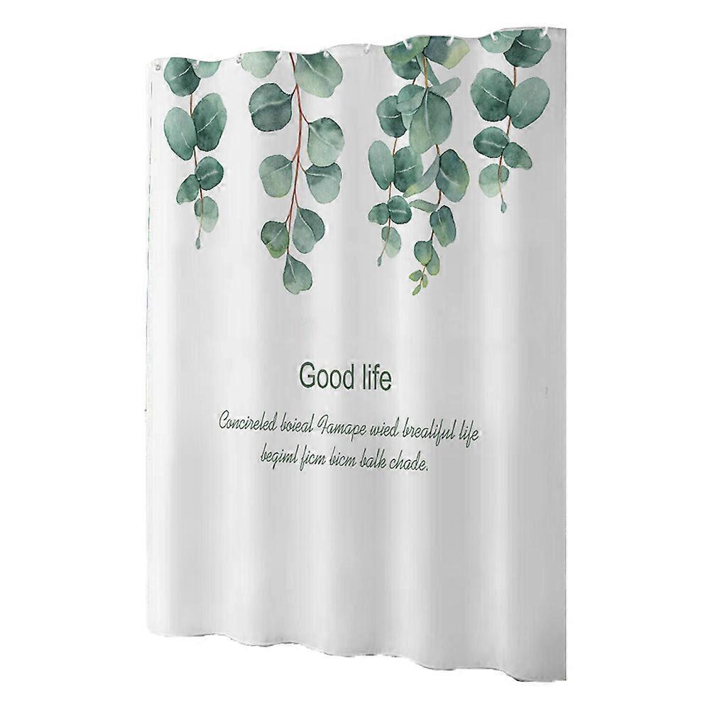 Washable Waterproof Polyester Shower Curtain with Unique Design