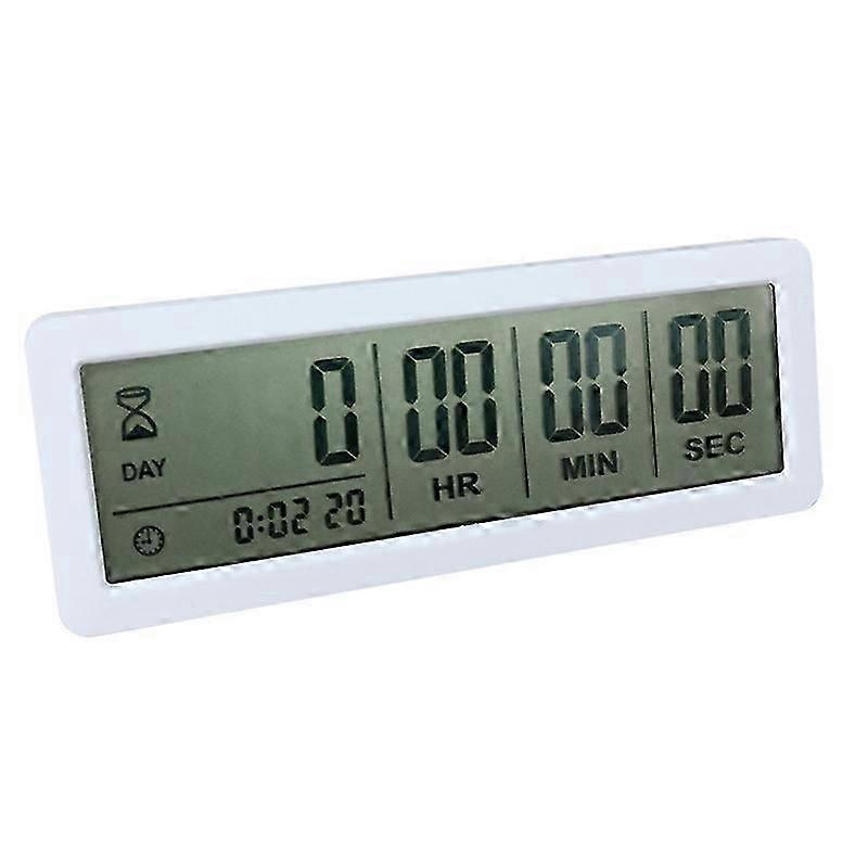 Big Digital Countdown 999 Days Count Down Clock Timer ABS Material 2 Colours compatible with Graduation Lab Kitchen Inter