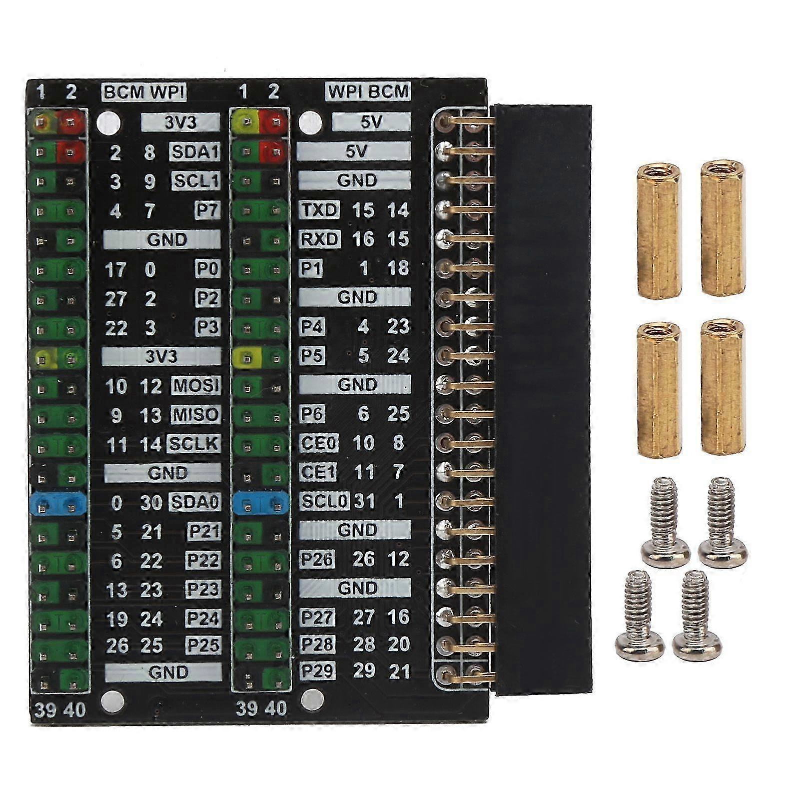 GPIO Expansion Board Interface Extension Adapter Module Dual Row compatible with Raspberry Pi 400
