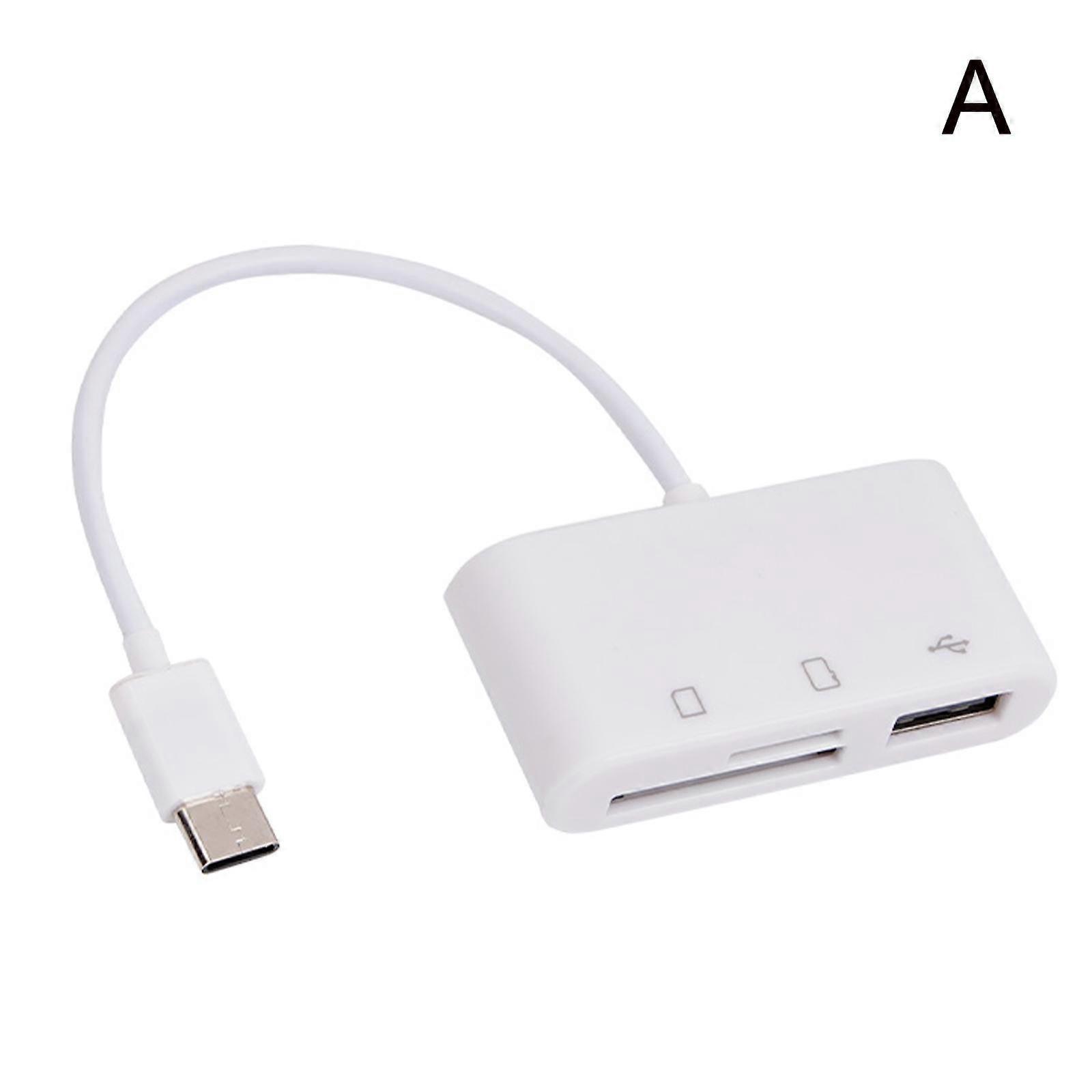 OTG TF SD USB 3-in-1 Adapter