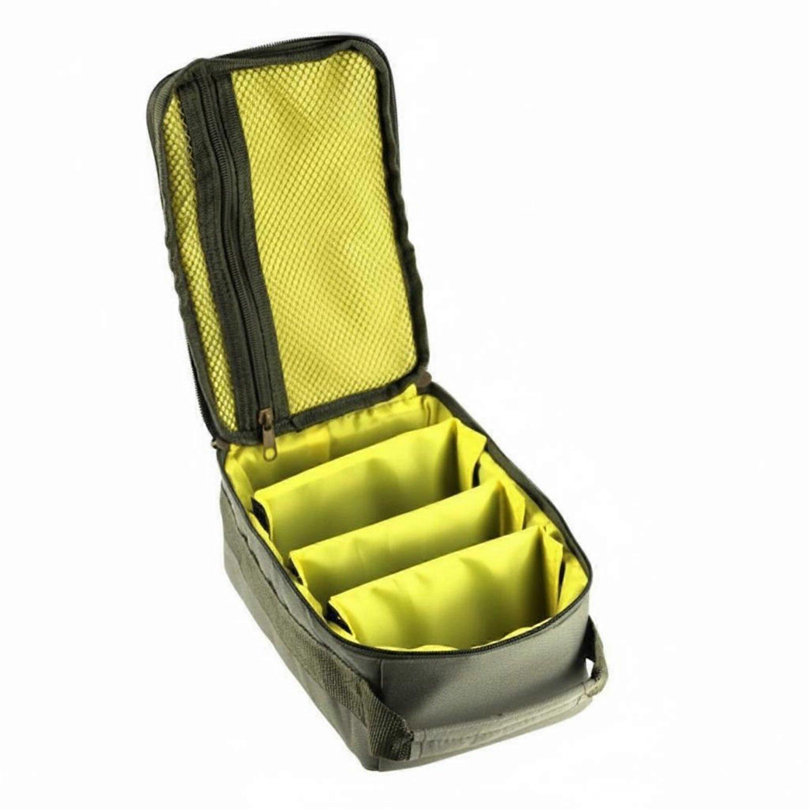 Multi-Compartment Utility Bag Sturdy Multi-Compartment Storage Case for Anglers