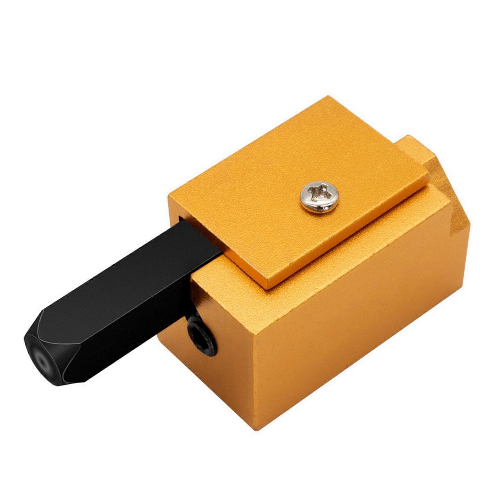 4 PCS Right Angle Corner Chisel Square DIY Punch Hinge Recess Corner Wood Chiseling Deburring for
