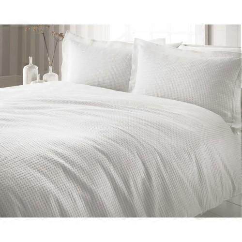 Jansons Waffle Duvet Set
