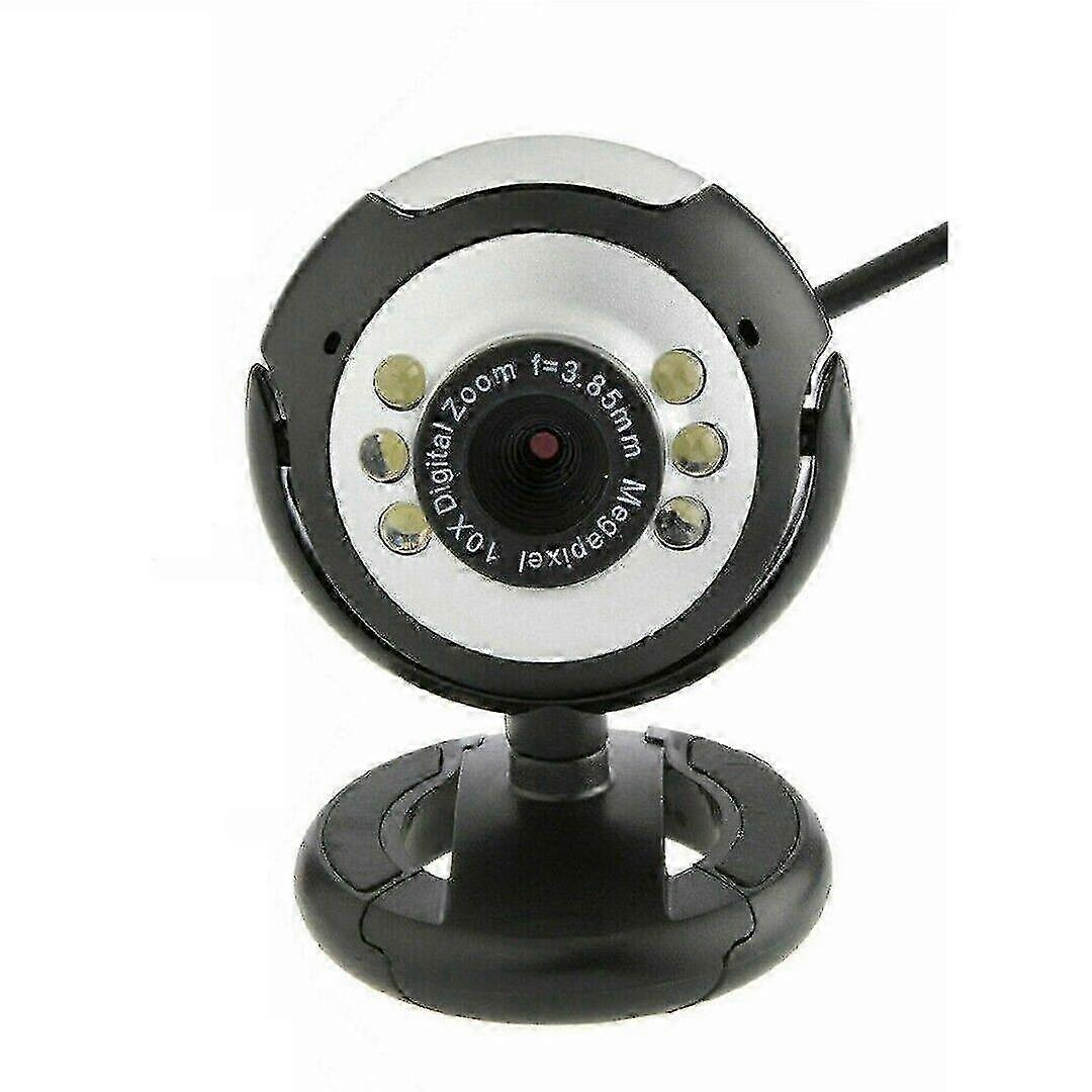 USB Webcam With Mic Night Vision