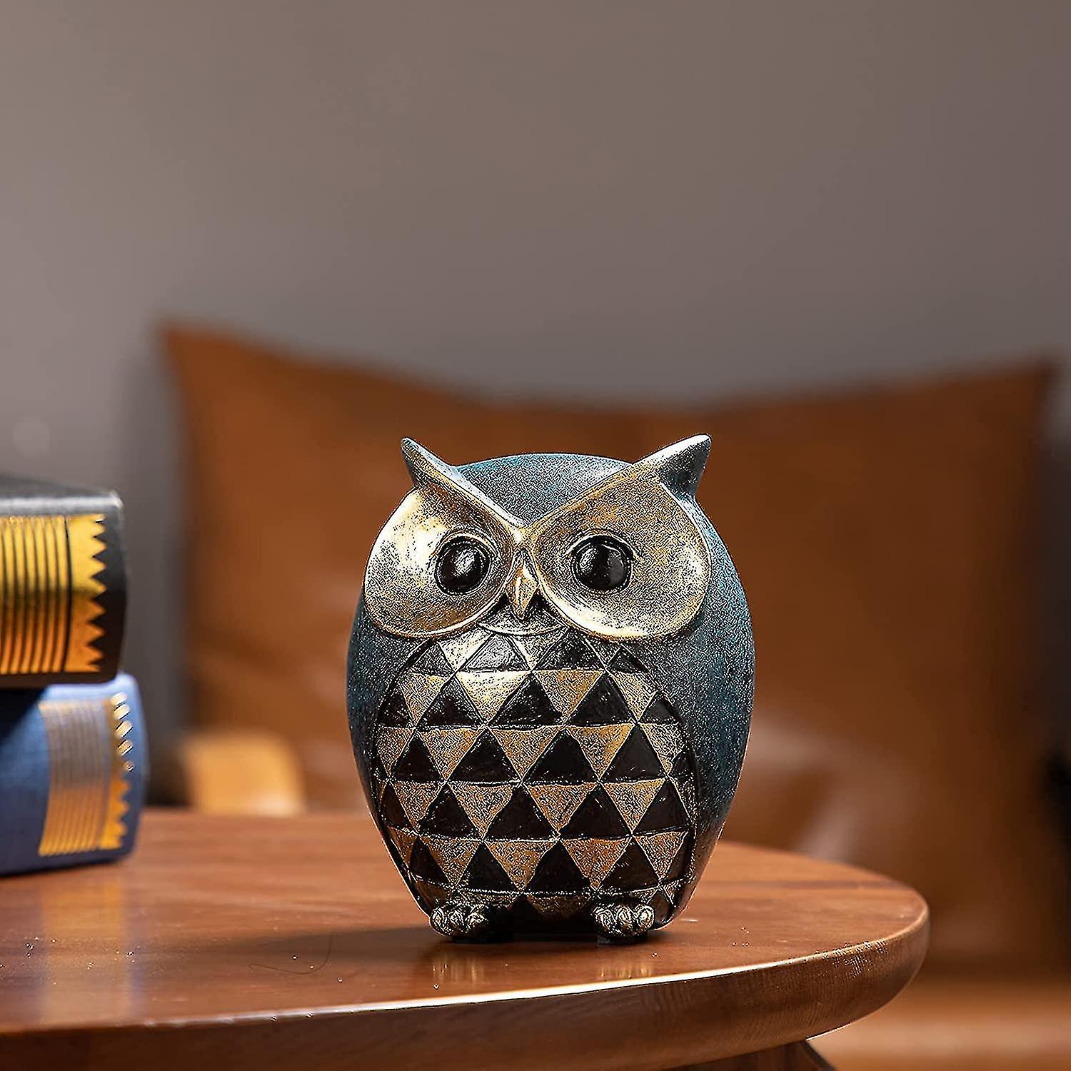 Owl Statue Home R,owl Figurines,owl R, Animal Sculptures For