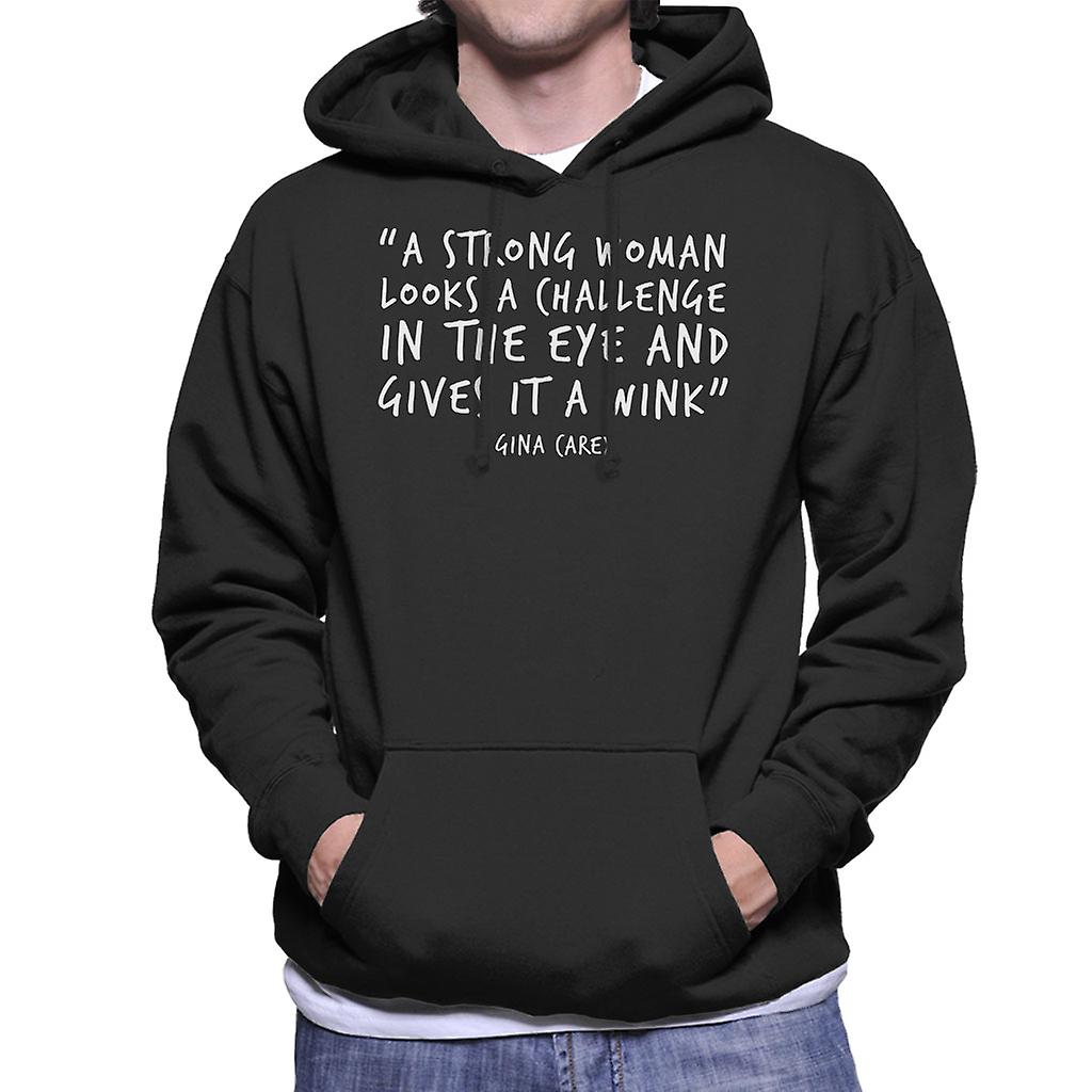 Velká žena citace muži ' s tričko s kápí