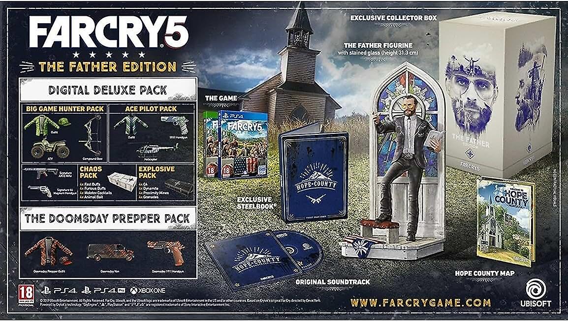 Far Cry 5 The Father Edition (Xbox one) - New & Sealed