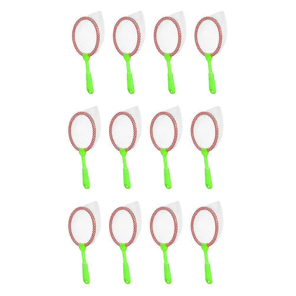 12pcs Portable Child Fishing Nets Insects Catching Net Bug Catcher For Outdoor