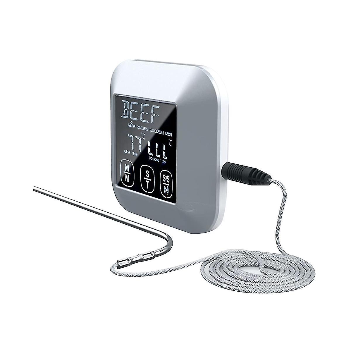 Digital Touch Screen Kit For Meat Poultry Wired Probe Ing In Frying S