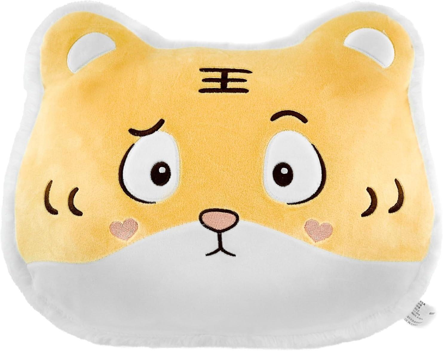 YOUBLEKタイガーぬいぐるみ枕、シートクッション、ぬいぐるみ枕おもちゃ、ヒップクッション動物床枕、部屋の装飾、寝室ソファチェア枕(タイガー)