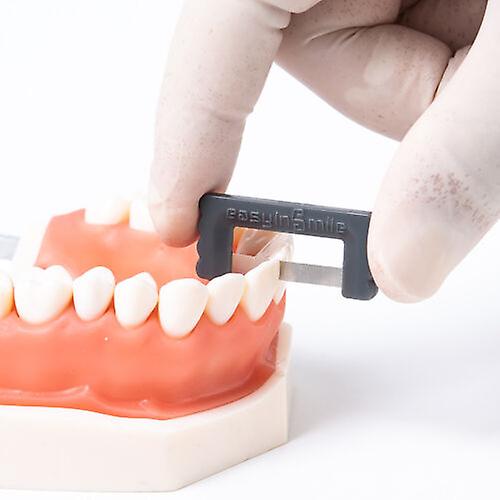 20packs Easyinsmile Dental Ipr Strips Orthodontic Interproximal Reduction Strips Polish Tooth Enamel Reduce Saw Autoclave