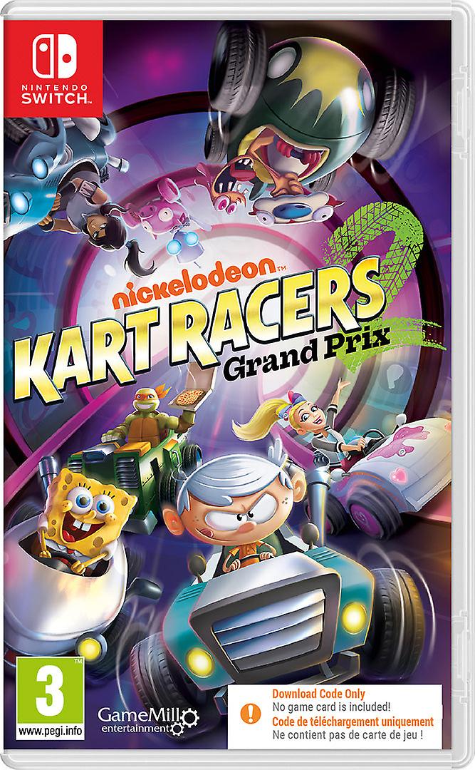 Nickelodeon Kart Racers 2- Nintendo Switch - Code In A Box