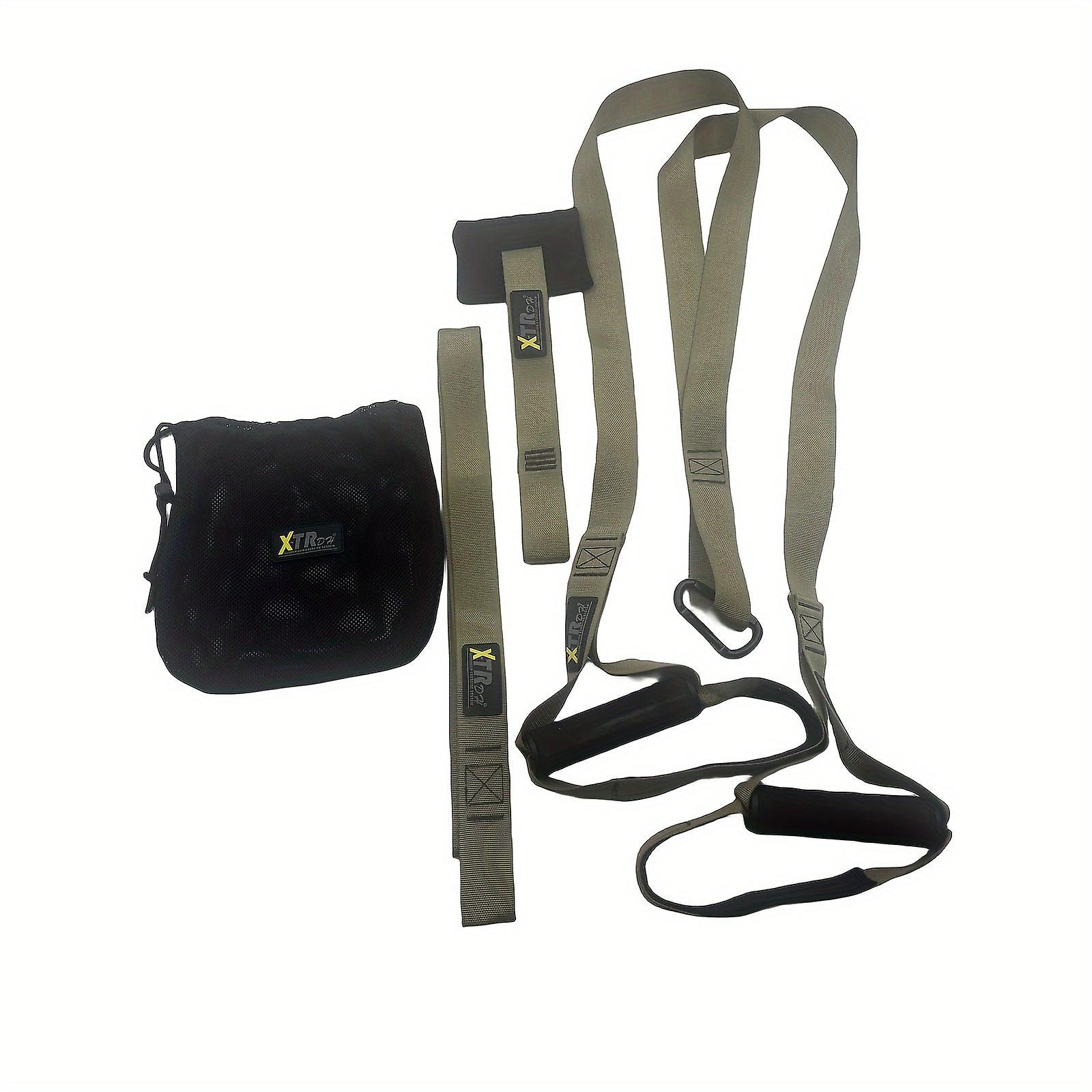 1 Set Hanging Training Belt Set, Adjustable Tension Rope With Foam Handle, Suitable For Sports