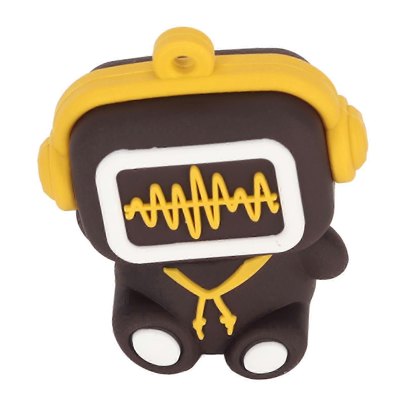 U Disk USB Flash Drive Cute Shape USB2.0 Plug and Play Portable Jump Drive Zip Drive with Chain for Computer Laptop PC Reddish Brown 128G