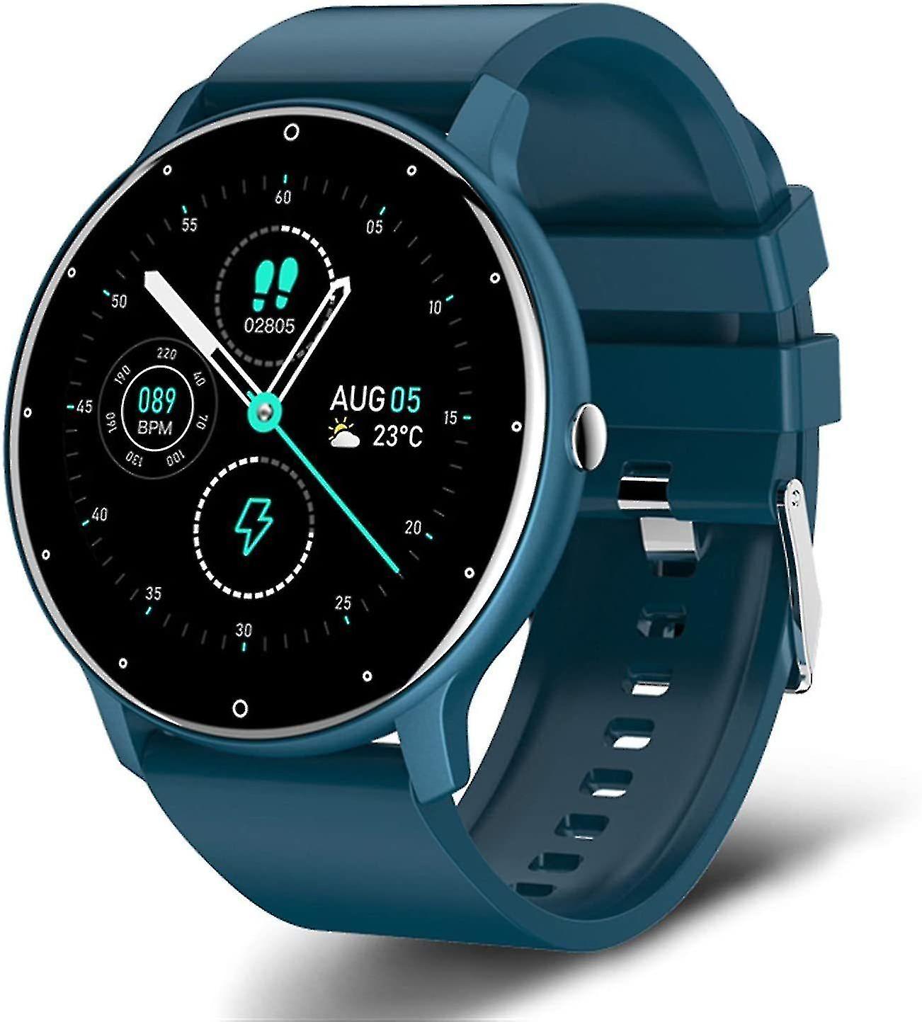 Activity Monitors Smart Watch Full Touch Screen Sports Fitness Watch Ip67 Waterproof Bluetooth Applies To Android Ios