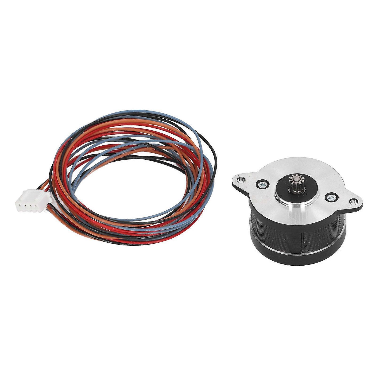 3D Printer Micro Motor 3D Printer Stepper Motor Magnetic Steel Heat Resistance Class H Insulation Extruder Stepping Motor 2.4V