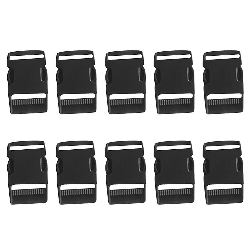 10 Pieces 38mm Plastic Side Quick Release Buckle Replacement Belt Connecting
