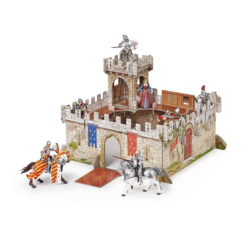 Papo fantasy world castle of prince philip toy playset, 3 years or above, multi-colour