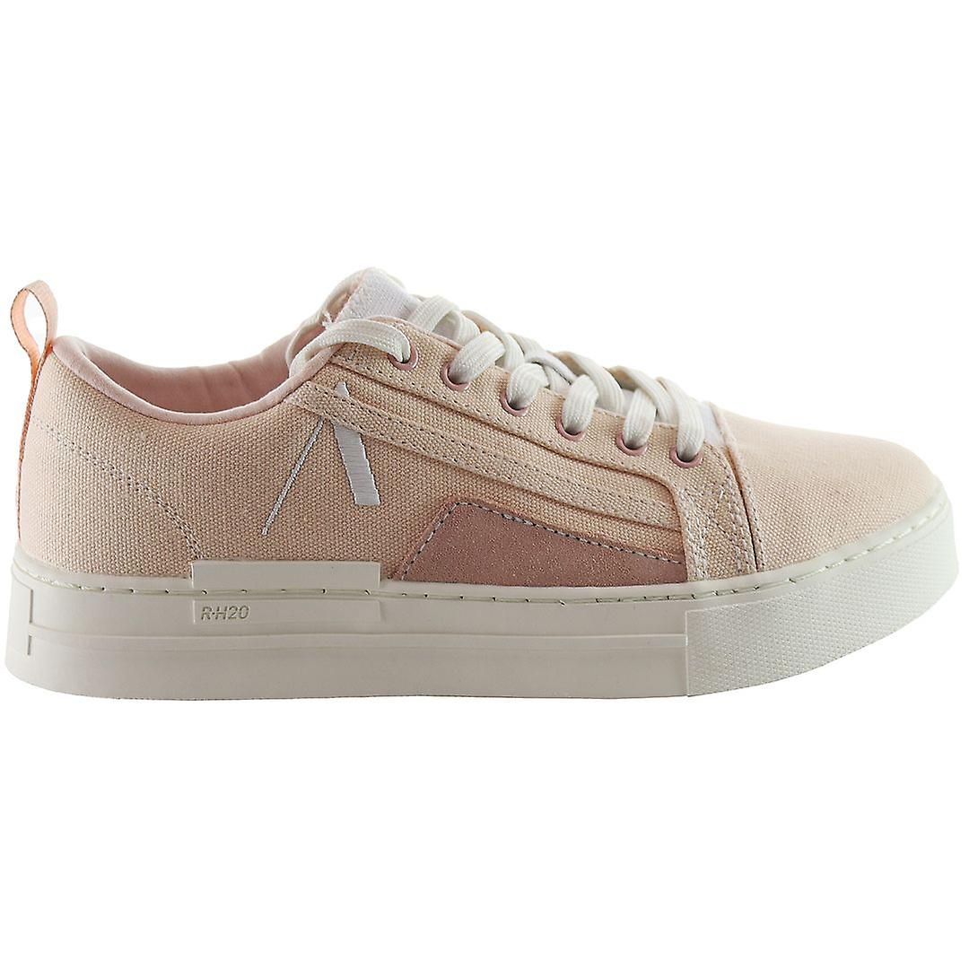 Arkk Copenhagen Sommr PET R-H20 LaceUp ピンク キャンバス レディース スニーカー CO6603_0004_W