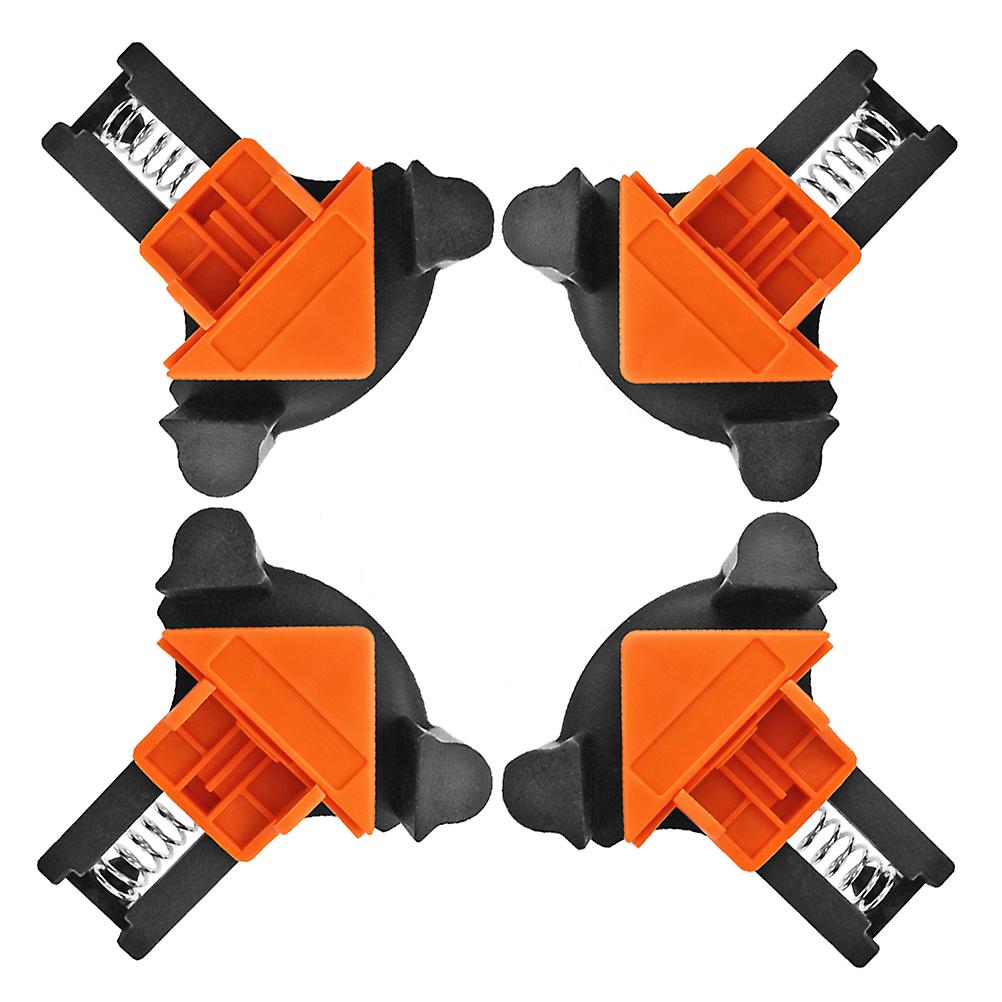 4PCS Corner Clamp 90 Degree Right Angle Clamp Practical Woodworking Clamps Set