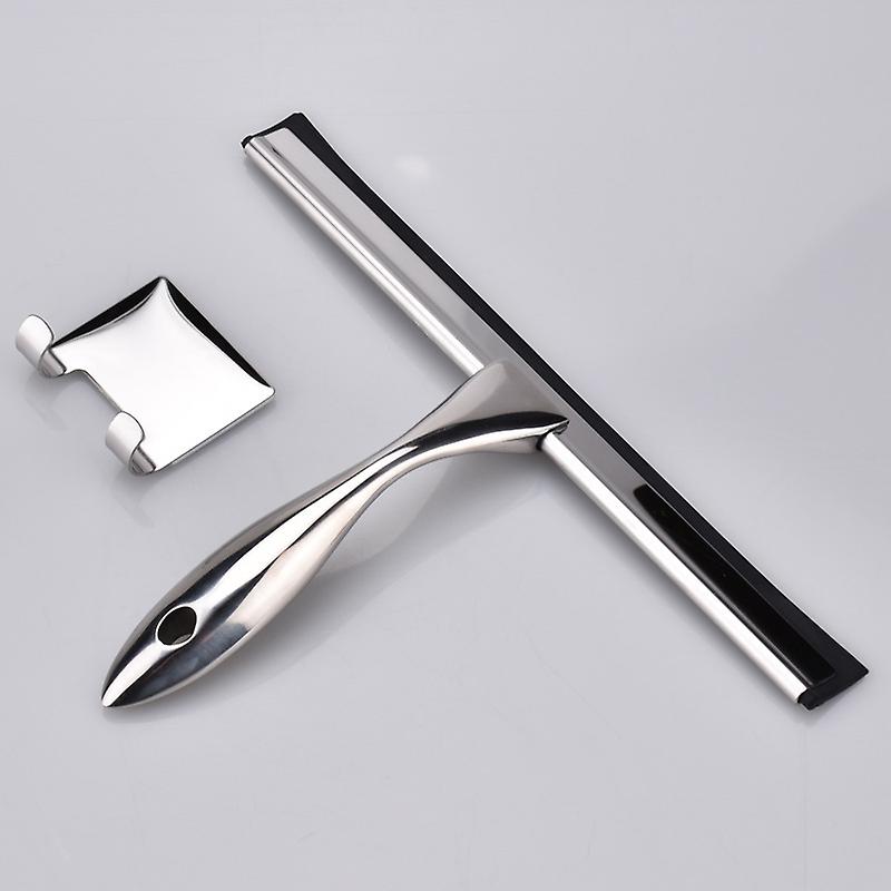 Handy Window Squeegee, Window Squeegee with Stainless Steel Hook for Bathroom, Kitchen, Mirror, Window Cleaning
