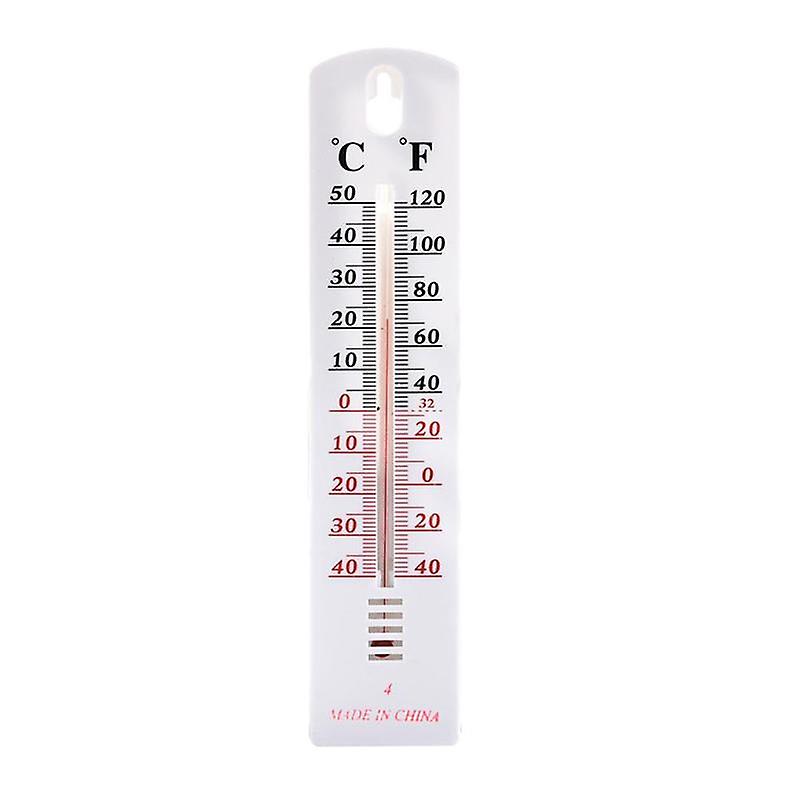 (A) $R418 Plastic external standard room temperature meter 19cm household kerosene thermometer wall mounted Celsius thermometer one dollar store
