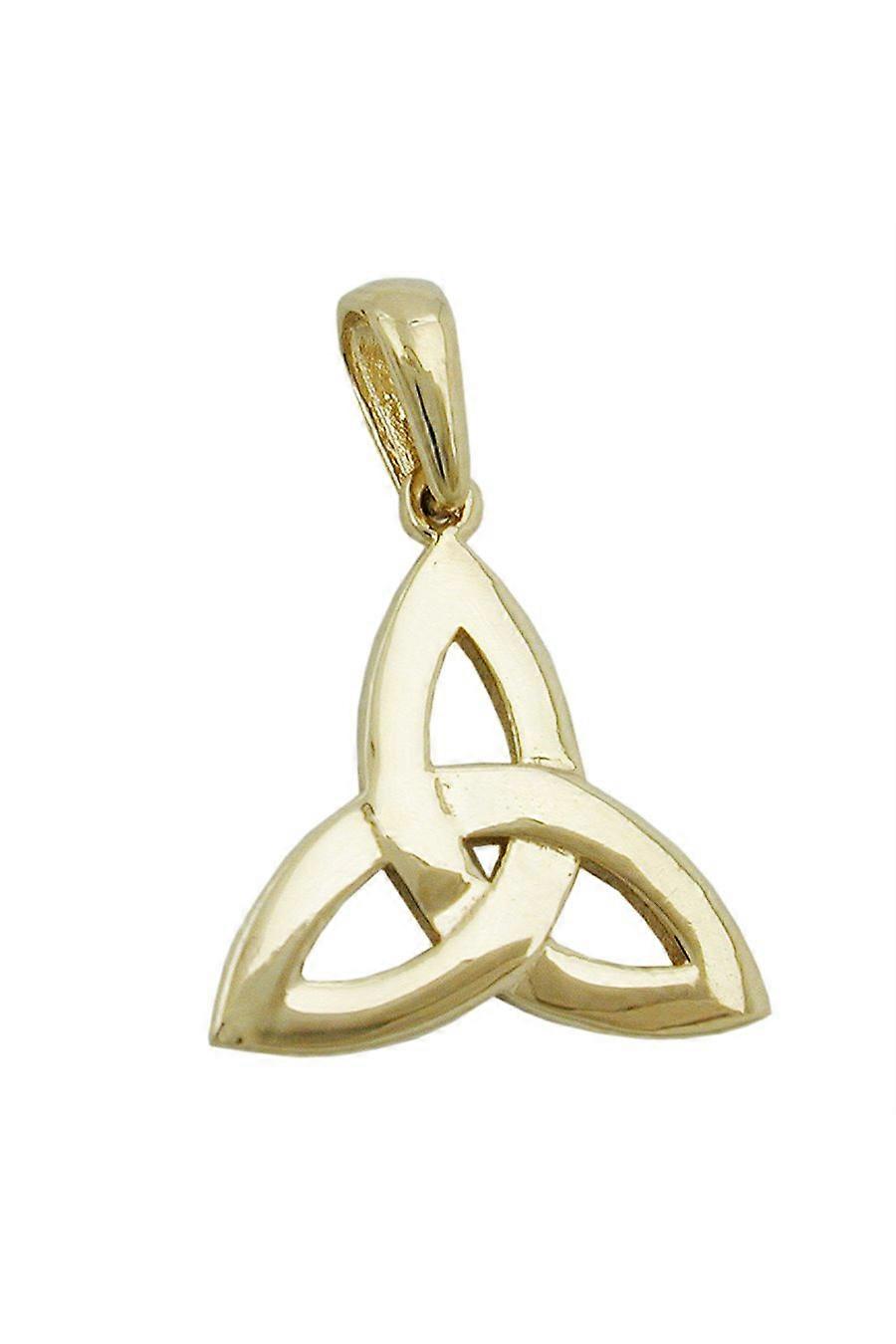 Pendant Triquetra Polished 9k Gold - Gl431304