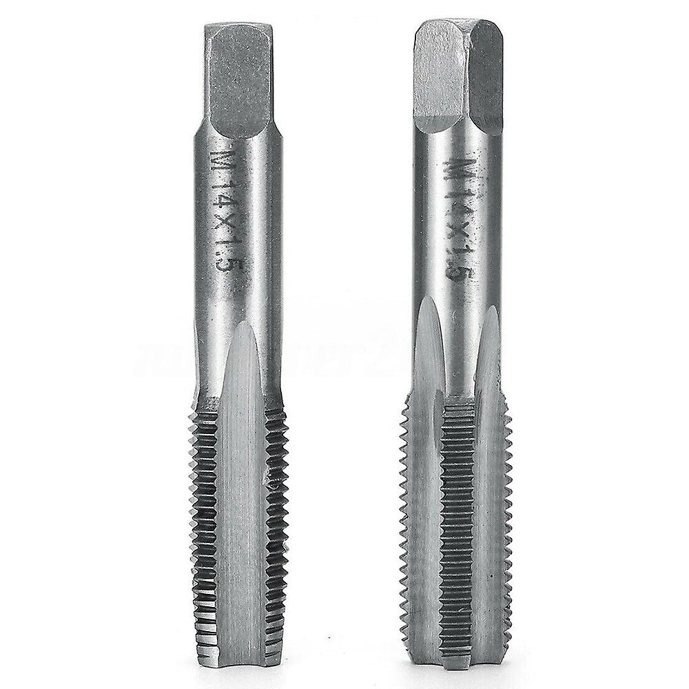 1 Pair Right Hand Machine Tap Straight Flutes Fine Metric Thread Hand Connector Metric Thread Tap Hand Tools~12667