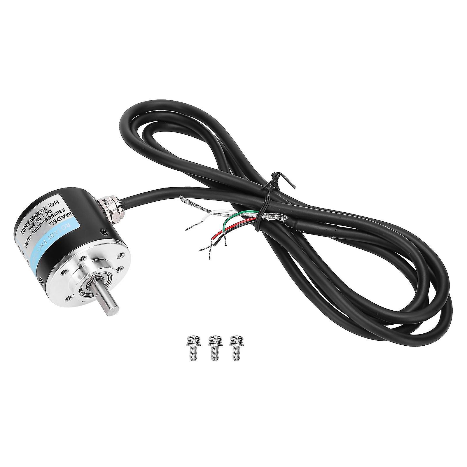 AB 2-Phase Incremental Solid Shaft Encoder - 5-24V DC - Office Automation Engineering (400B)