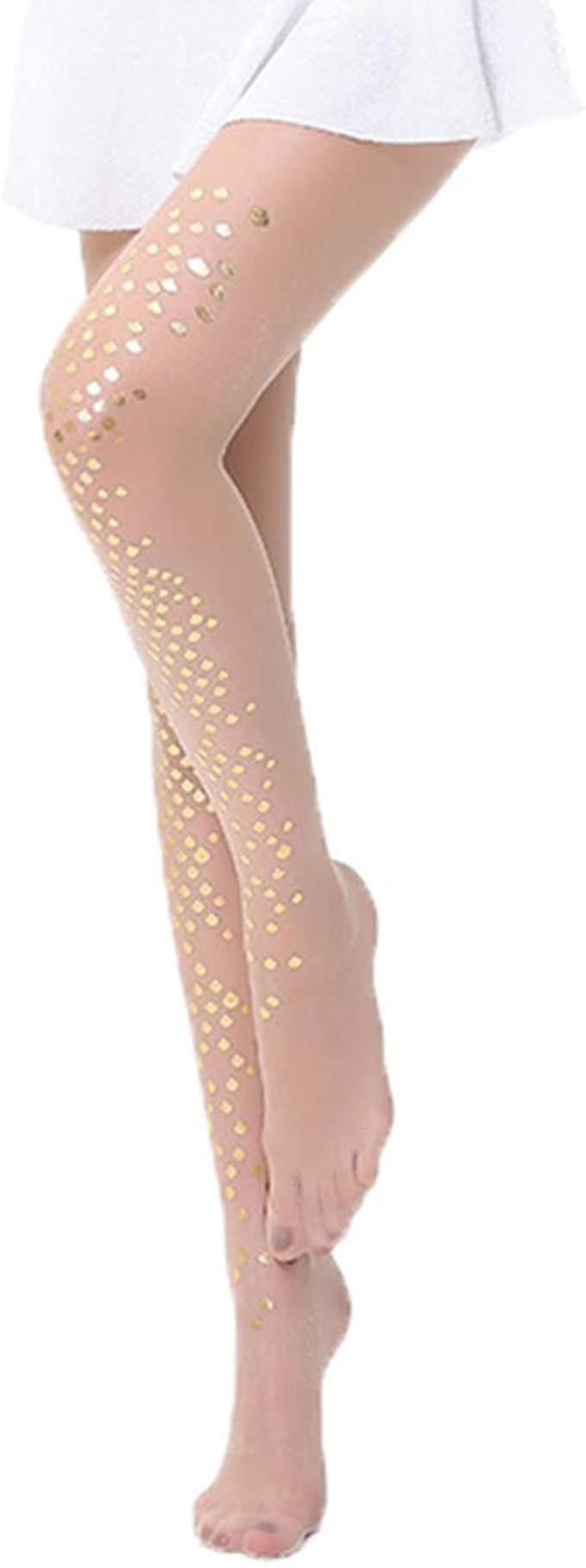 Mermaid Tights Ultra Thin Nylon Stockings Women Sequin Elastic Stocking Glitter