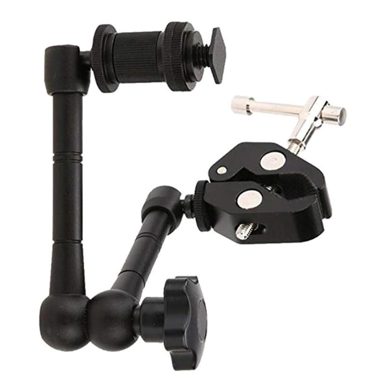 11inch Adjustable Articulating Friction Magic Arm Large Super Clamp For Camera