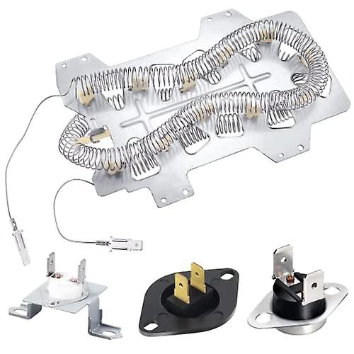 Upgraded Samsung Dryer Heating Element Kit: DC47-00019A Thermistor Fuse