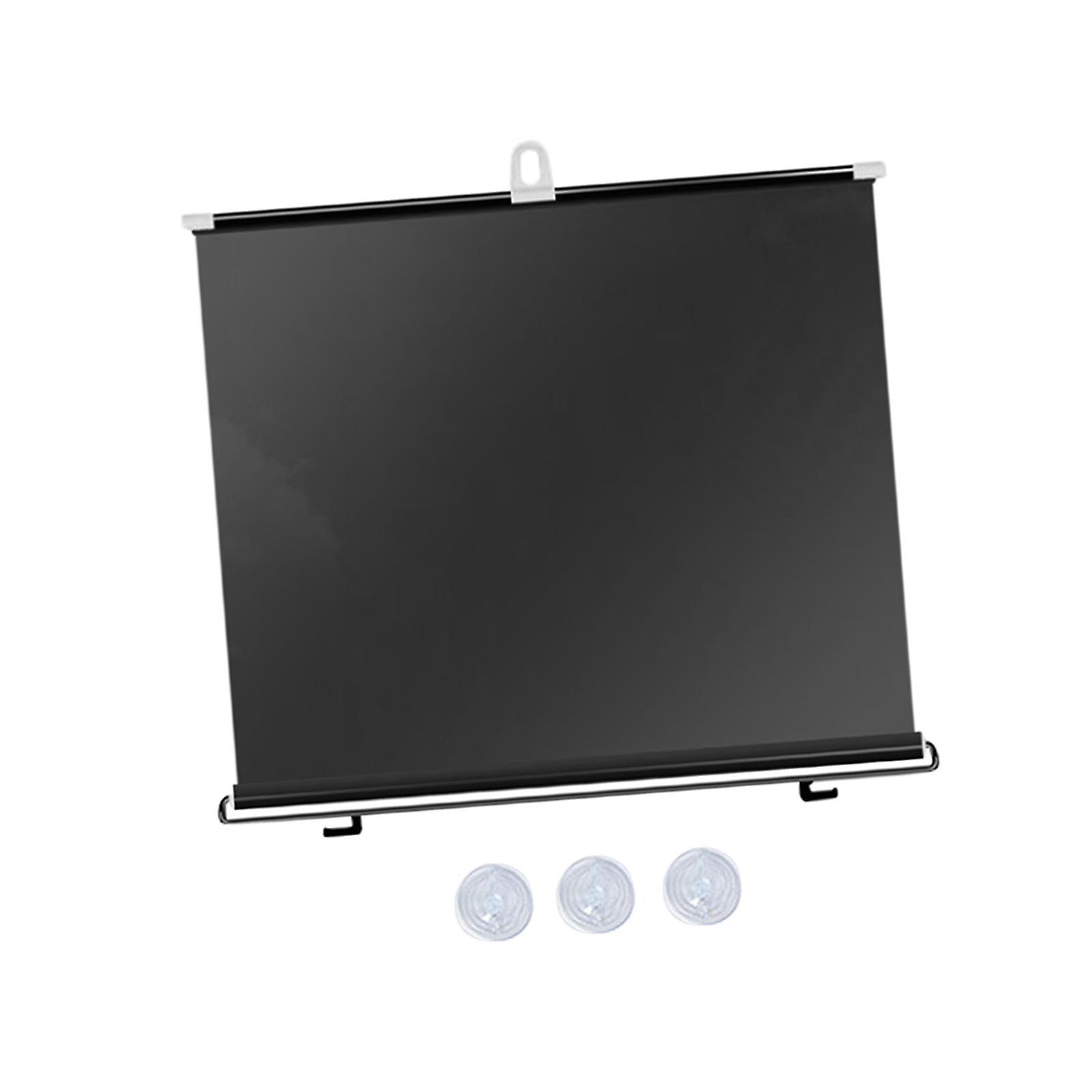 Generic Car Windshield Sunshade Sun Protection with 3 Suction Cups Sun Visor 40cm