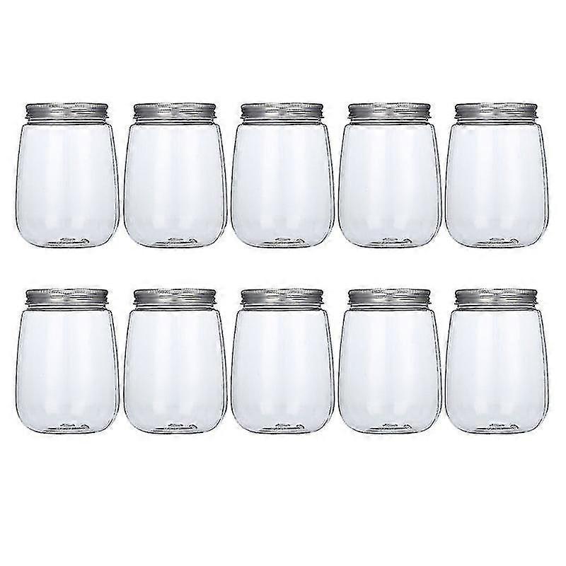 10pcs Kitchen Tableware,Simple Milk Tea Bottles