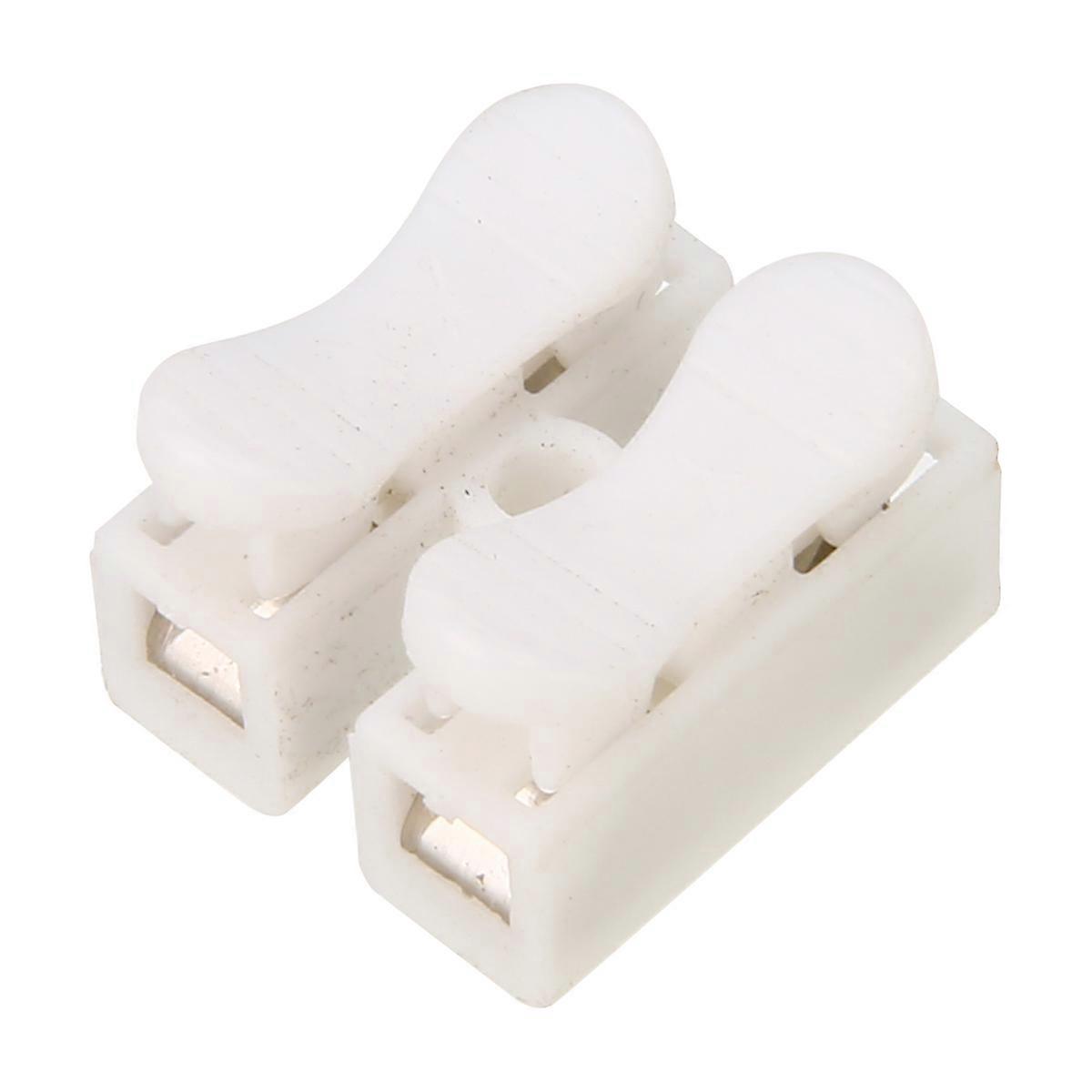30pcs Quick Splice Wire Connector Multi-use Ch2 Quick Splice Self-locking Wire Electrical Twin Pins Cable Connectors Terminals