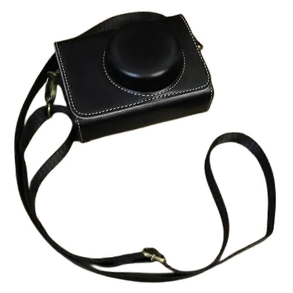 Camera Bag For Zv-1 / Zv-1 Ii / Zv-1f Pu Protective Case With Shoulder Strap, Type