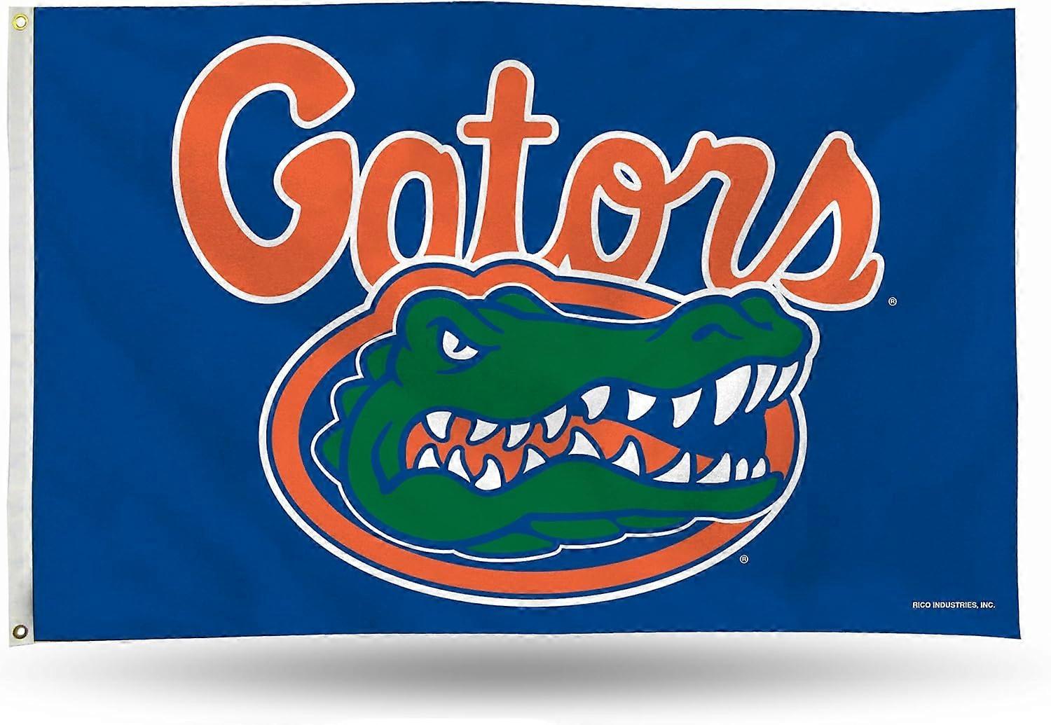 Florida Gators Blue Meanhead Banner Flag