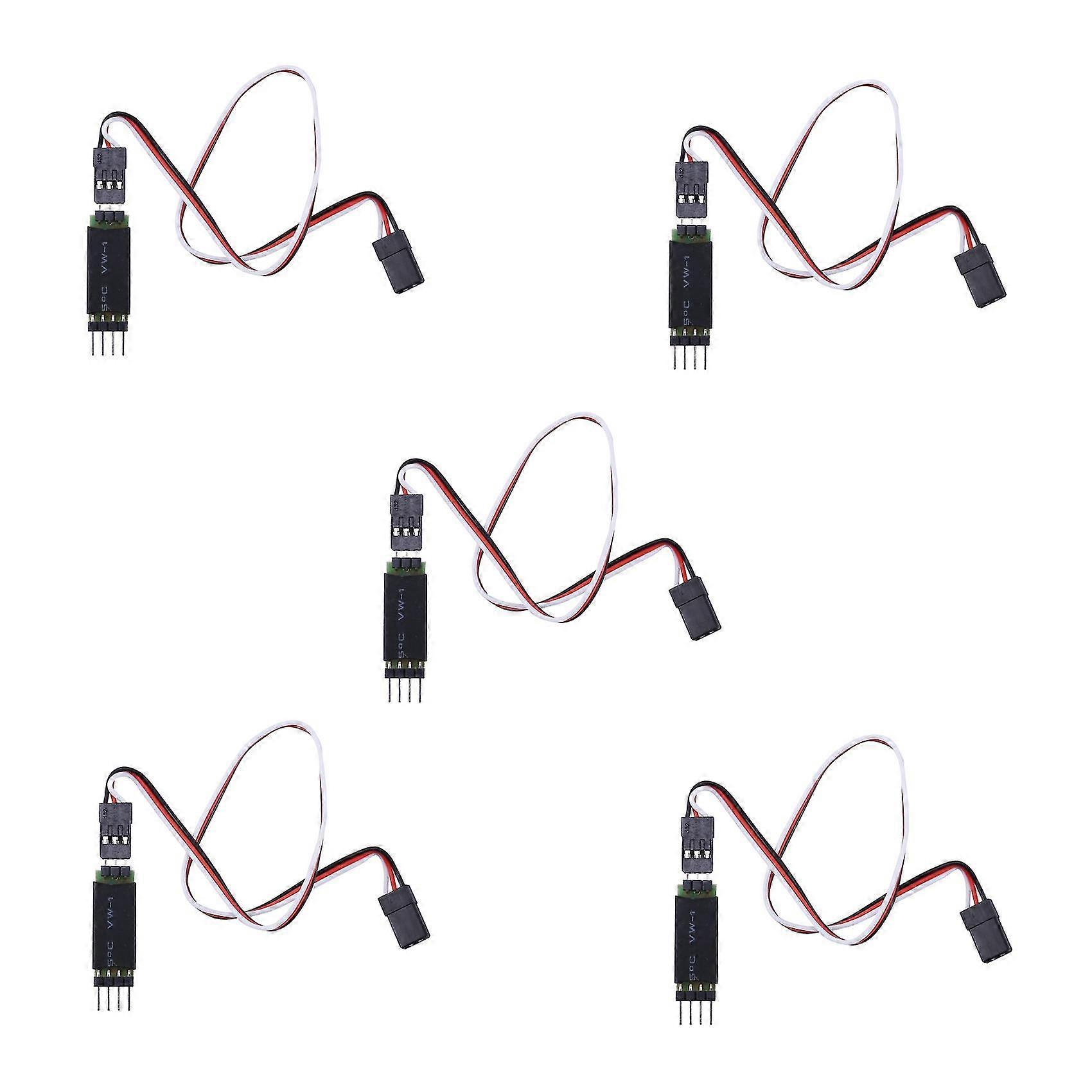 5x LED-lampe Light Control Switch Panel System Slå på / av 3ch for Traxxas Redcat Rc4wd Axial Scx10