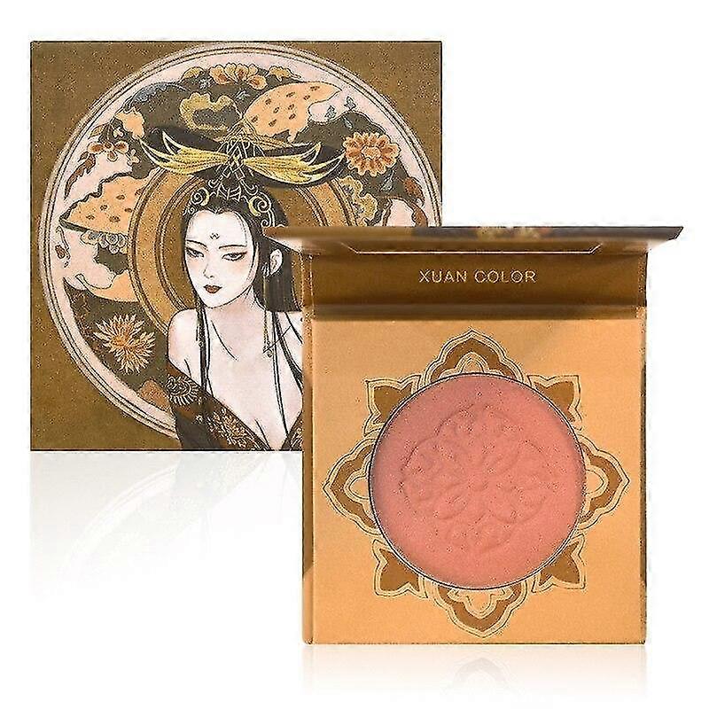 monochrome blush palette delicate smooth enhance complexion shimmer airy