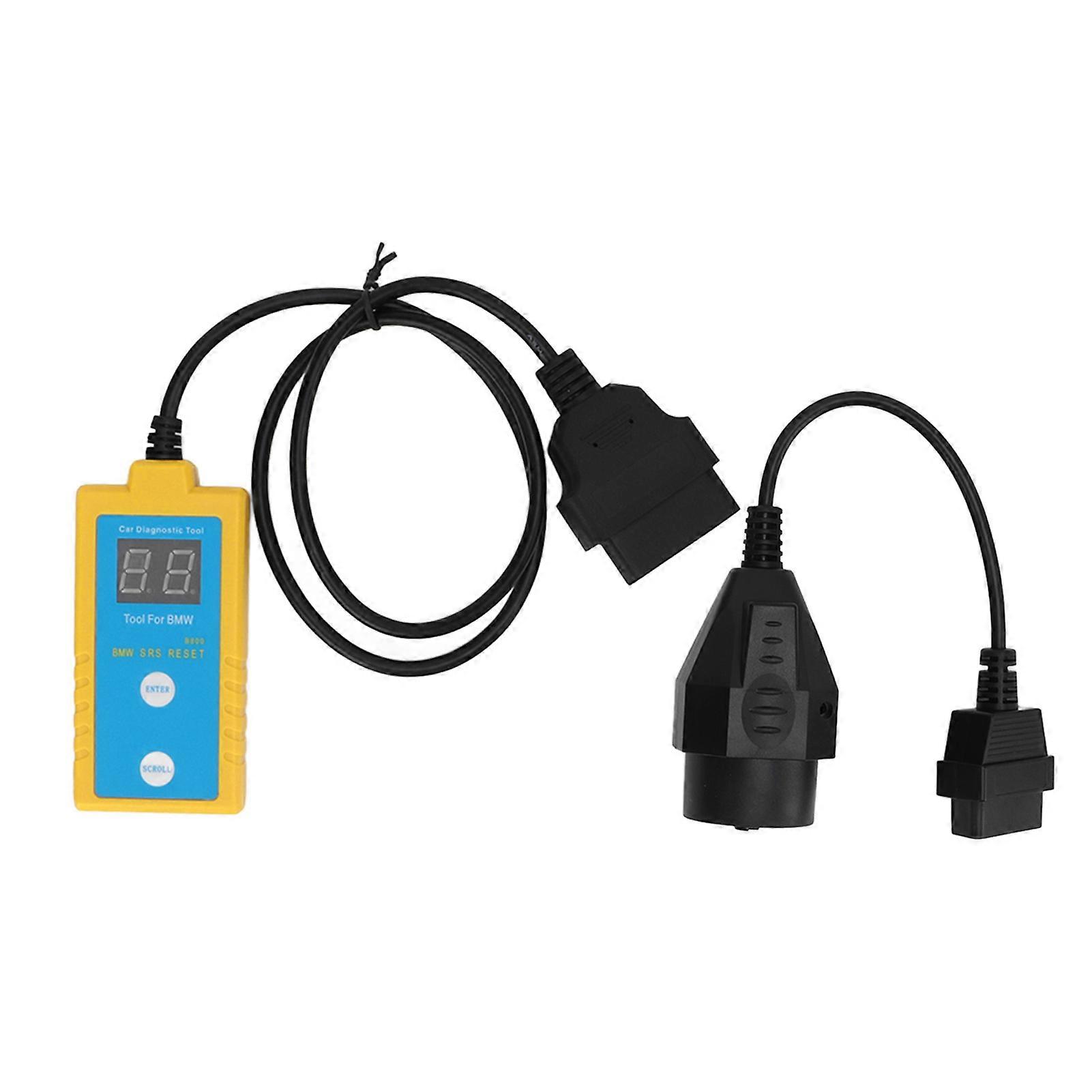 SRS System Luftputelys Scan Tilbakestill verktøy Erstatning for E36 E46 E34 E38 E39 Z3 Z4 X5 YEMAA