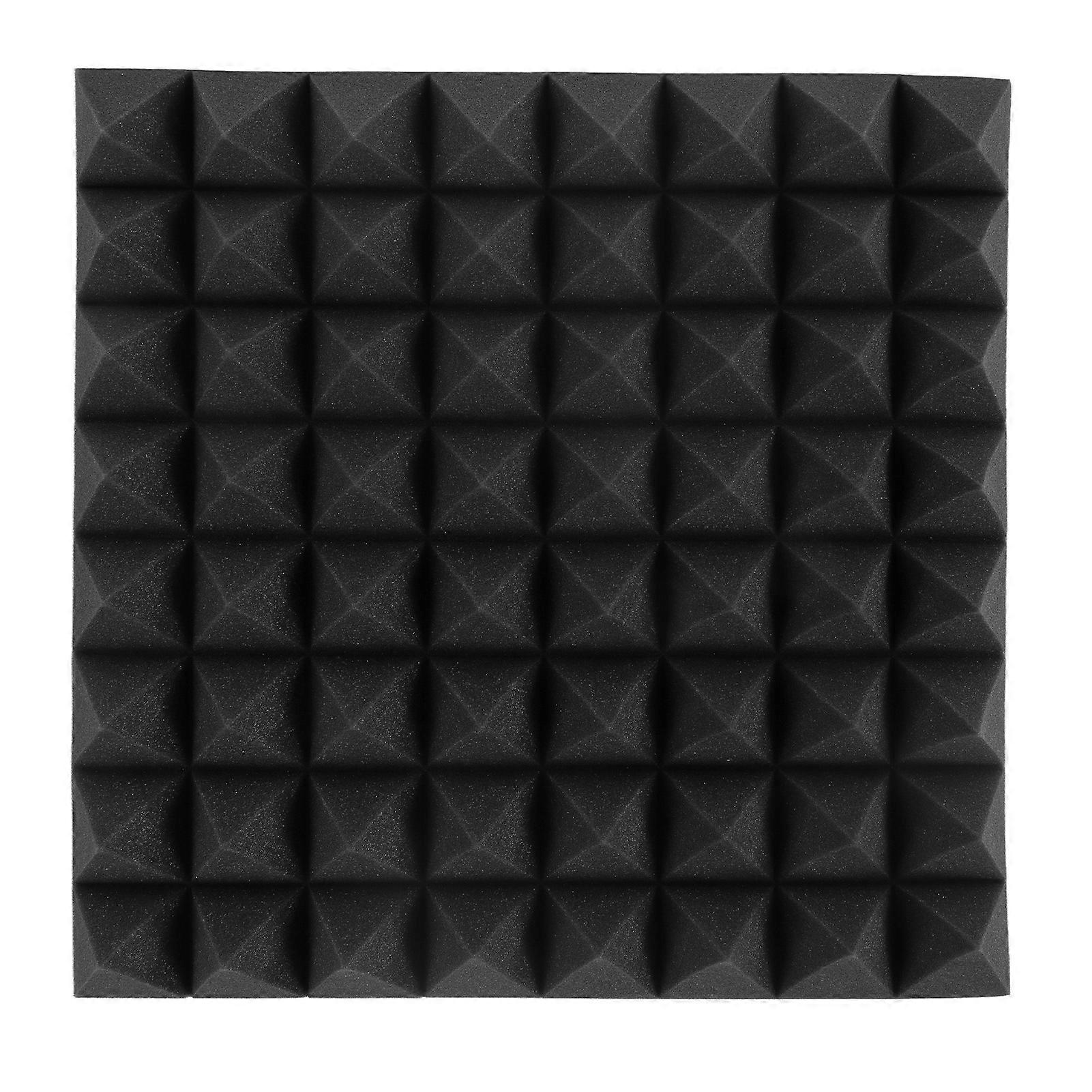 Pyramid Acoustic Foam Thickened Effectively Noise Reduction Sound Absorbing Foam Acoustic Panel for Recording Studio YEMAA