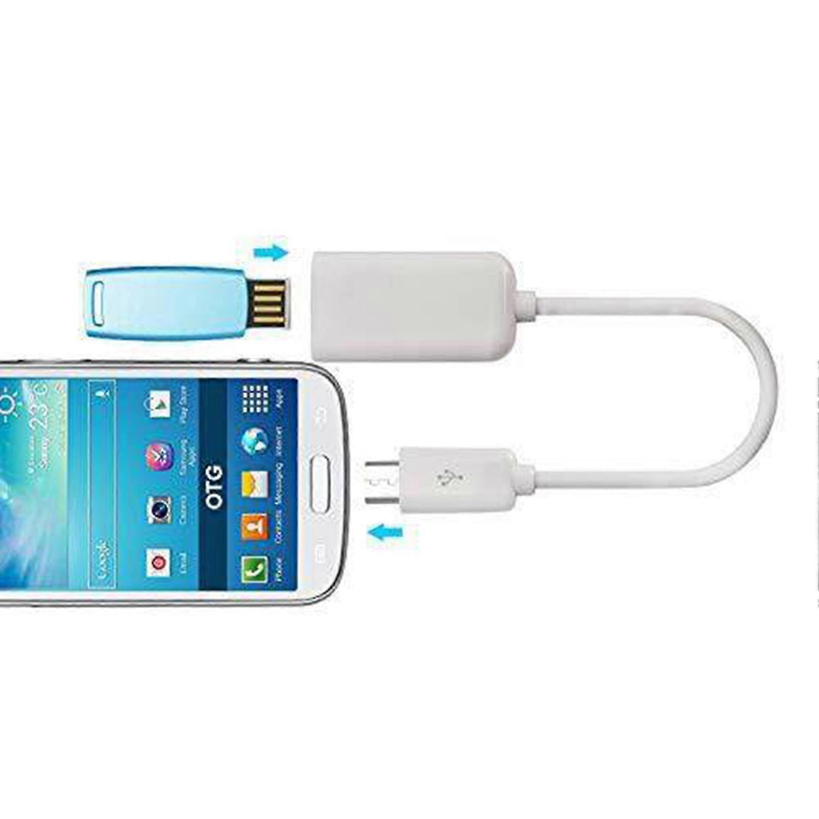 Usb To Otg Transfer Wire Connection Lightweight Portable Easy To Carry Converter For Digital Camera Tablet Computers