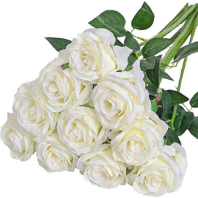Dark Black Party Artificial Rose Thanksgiving Christmas Artificial Simulation Plant Halloween Decoration