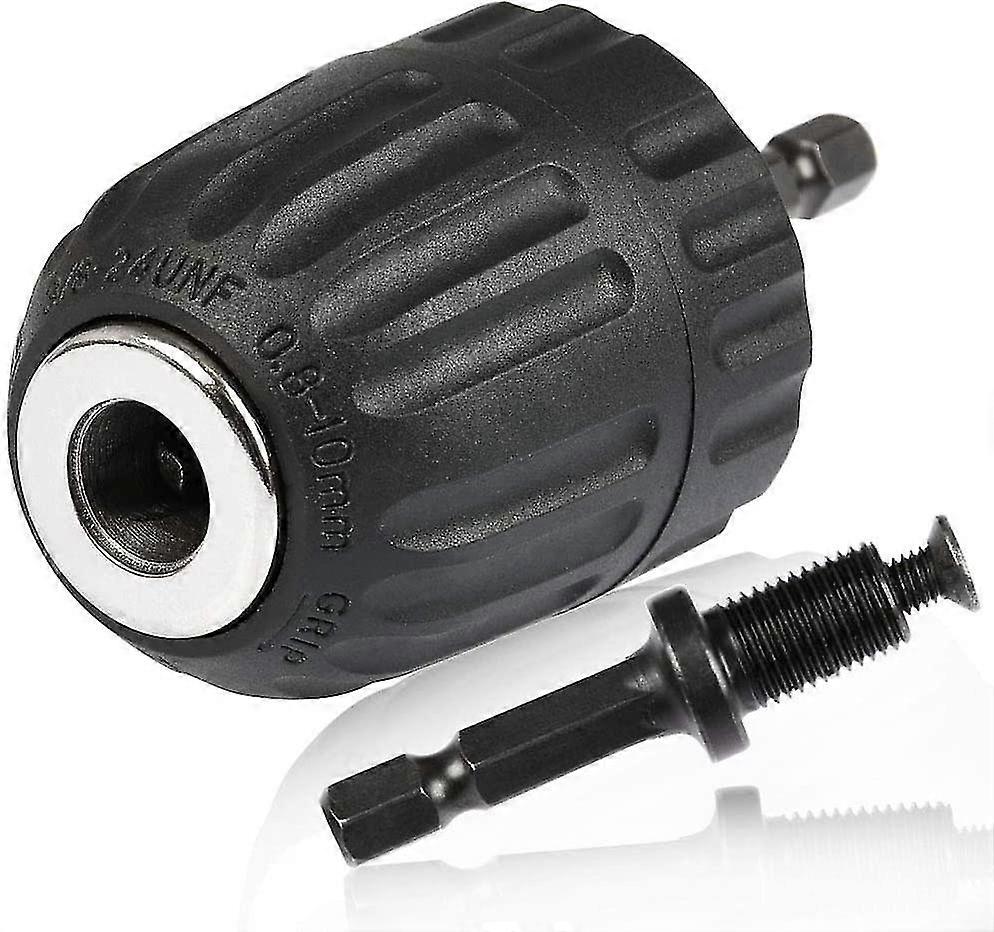 0.8-10mm Keyless Chuck, 3/8"-24unf Quick Release Chuck, Keyless Drill Chuck Hex