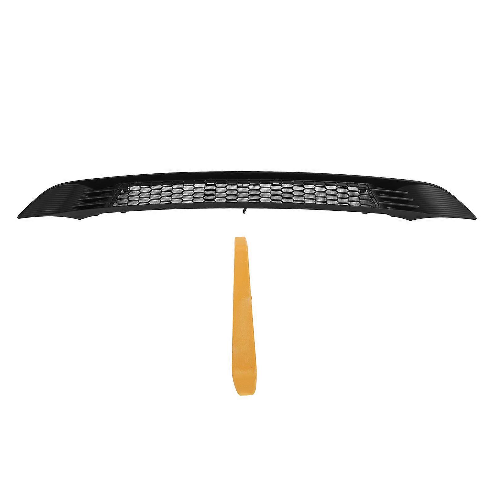 Front Grill Mesh Bumper ABS Stainless Steel Increase Airflow Air Vent Cover Replacement for Tesla Model Y 2019 to 2023