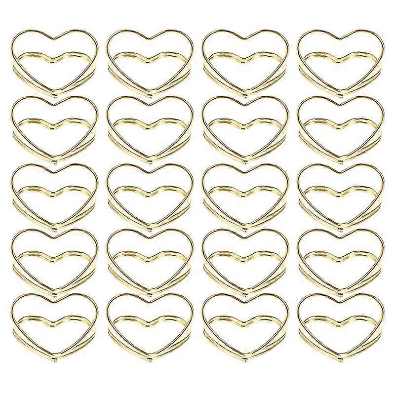 20pcs steel wire name card display clips holiday party invitation card clips