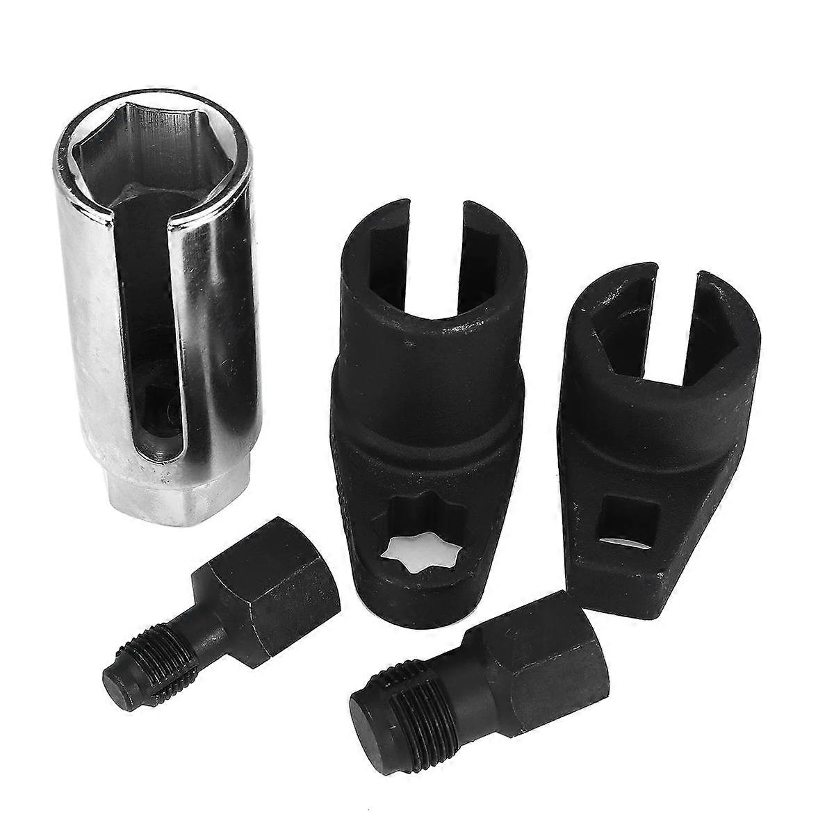 Shibingsheng 5 قطع الأكسجين استشعار وجع كيت لإزالة مقبس O2 التلقائي تثبيت أوفست فراغ الاستشعار المقبس الموضوع