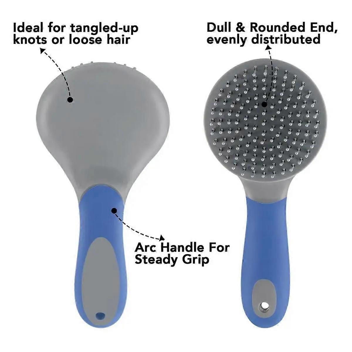 Brosse à Crins Et Queue De Cheval – Manche Ergonomique – Neuf