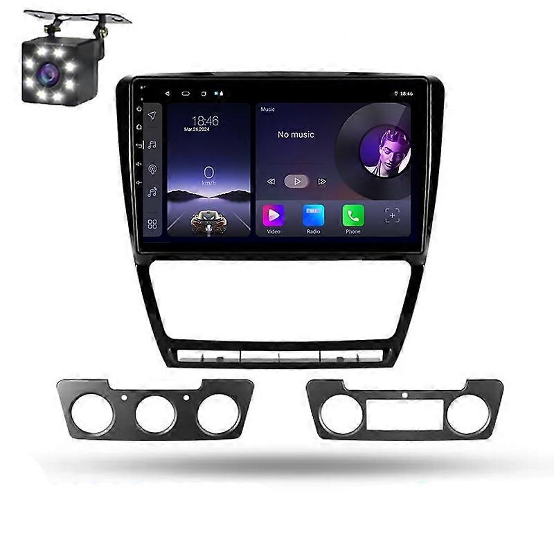 Android For Skoda Octavia 2 A5 2008-2013 Car Multimedia Radio Wireless Carplay Navigation Auto GPS