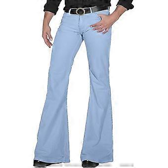 Faux Denim Mens Blue Jean Pajama Pants Haggar Men's Stretch Denim